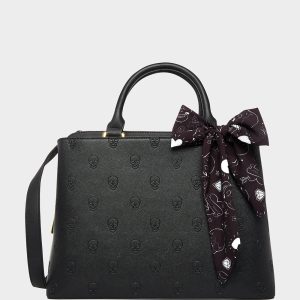 SKULLICIOUS SATCHEL BLACK | RE:LUV