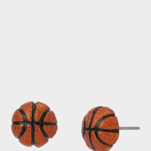 BASKETBALL STUDS ORANGE