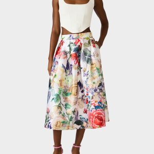 BOTANQUE SKIRT IVORY