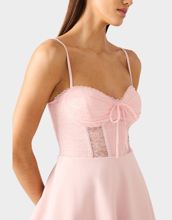 betsey johnson light pink dress Rent Betsey Johnson Pink Dress UK 10