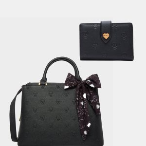 SKULLICIOUS SATCHEL/WALLET BUNDLE