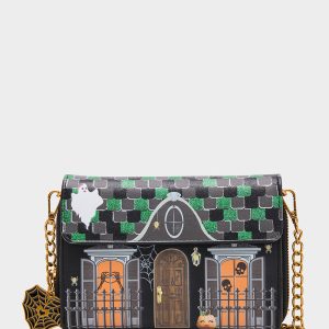 FOREVER HOME WALLET ON CHAIN BLACK/MULTI