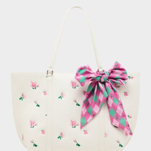 ROSEBUD TOTE CREAM
