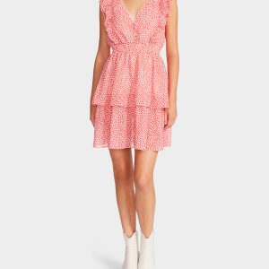 TINY HEARTS MINI DRESS PINK | RE:LUV