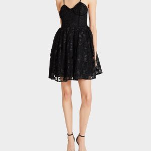 LUCIA MINI DRESS BLACK | RE:LUV