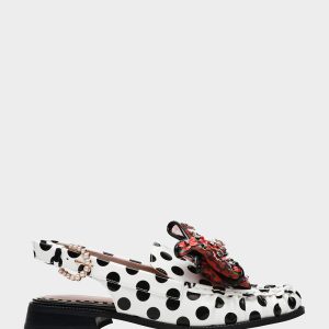 BREYER WHITE BLACK POLKA DOT | RE:LUV