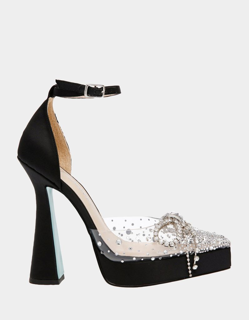 CHER BLACK SATIN | RE:LUV