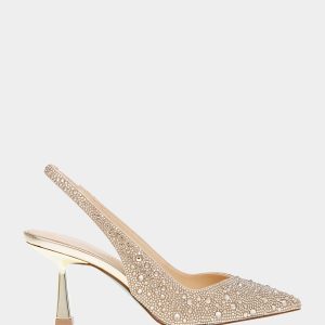 CLARK HEELS GOLD